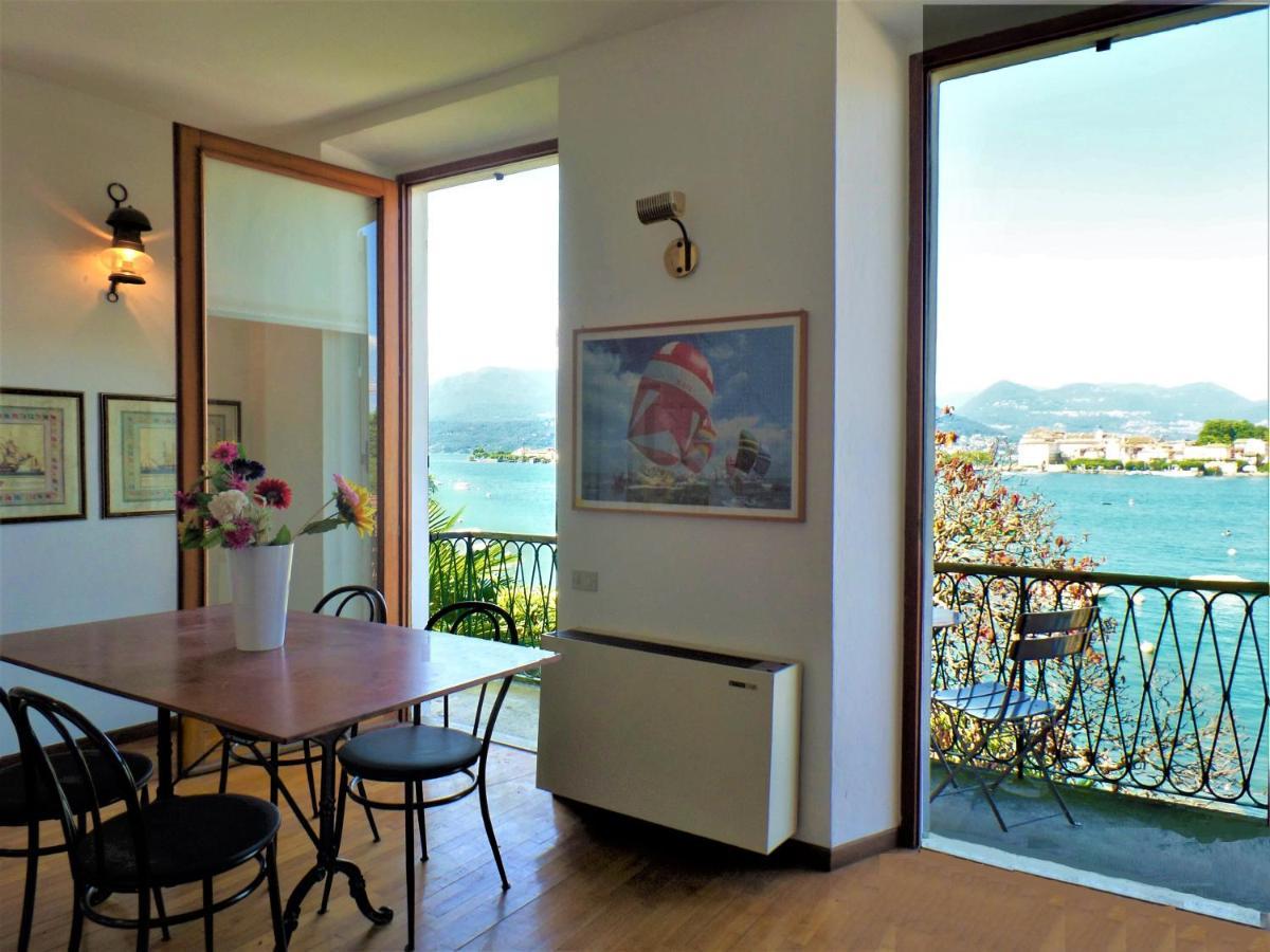 La Baia Apartment Stresa Bagian luar foto